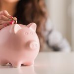 Piggy bank save money